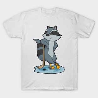 Racoon Ice Hockey Ice hockey stick T-Shirt